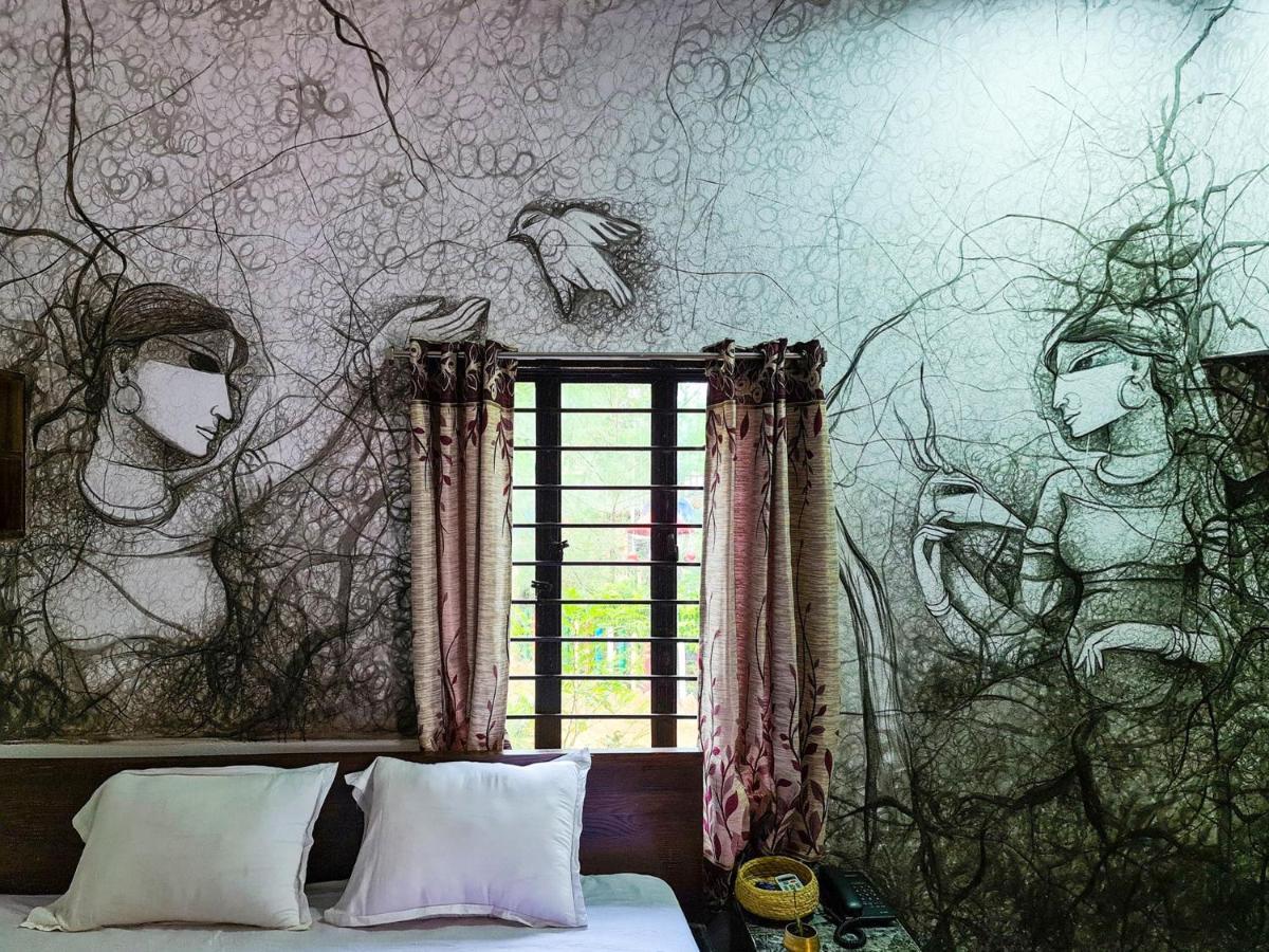 Panchobon Art Resort Shānti Niketan Extérieur photo